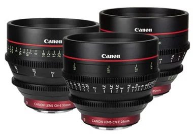 Canon Cinema CN-E Lens Set Rental